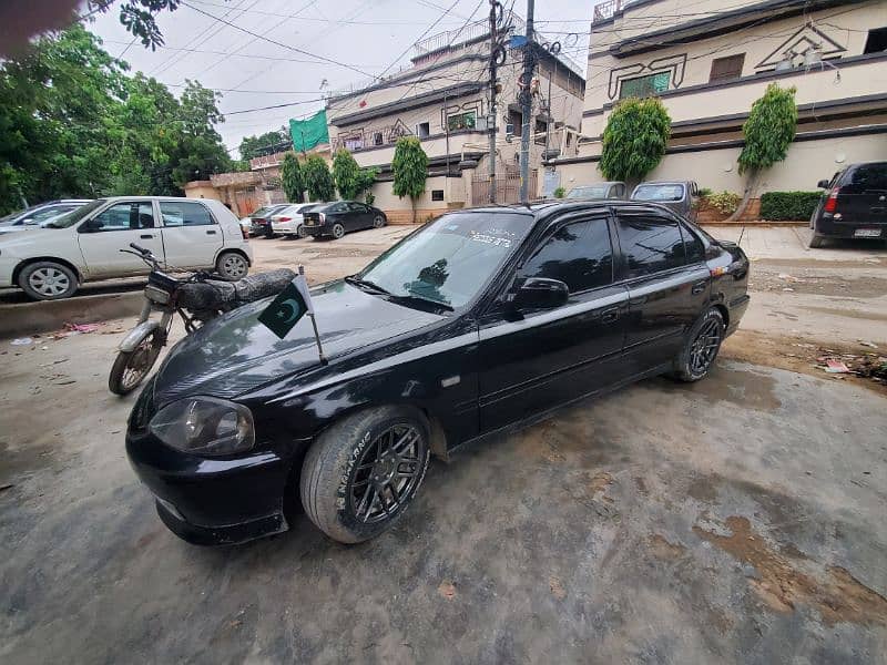 HONDA CIVIC EK BLACK BEAUTY 2000 1