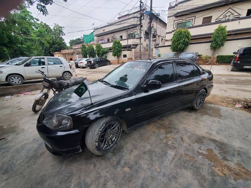 HONDA CIVIC EK BLACK BEAUTY 2000 3