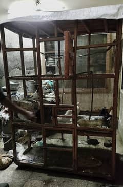 *URGENT SALE*. Pigeon & Hen double Compartment Cage