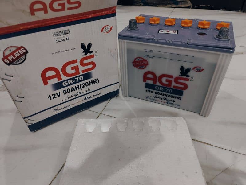 AGS GR-70 12 V 50 AH 10/10 Battery 2