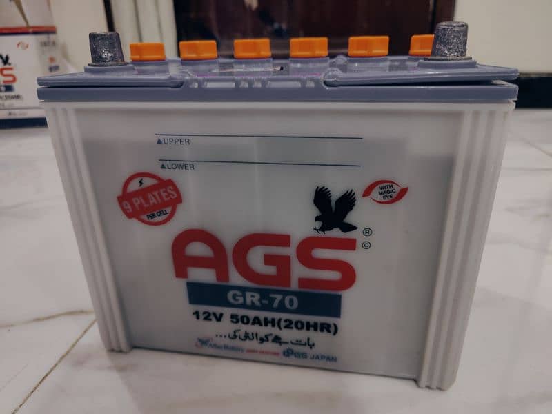 AGS GR-70 12 V 50 AH 10/10 Battery 4