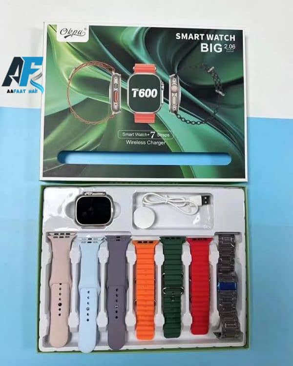 Smartwatch 1600 7 straps 0