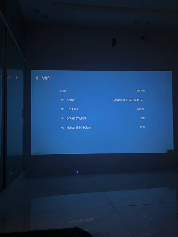 Full android projector 4k 8