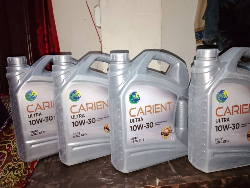 carient engine oil 10/30 4 piece 1