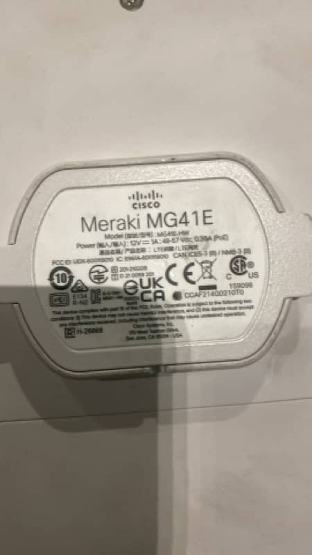 CISCO MERAKI WIRELESS ACCESS POINTS MR33 MR42 MR44 MR46 MG21 MG41E 7