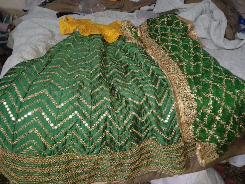 mehndi lehnga for bridal 0