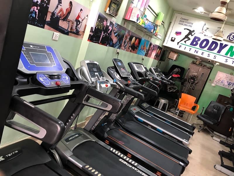 Cash  on delivery  All type fitness Cardio machines available 7