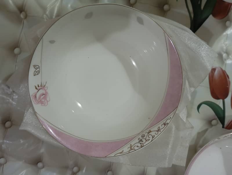 Beautiful new dinner set 80 pcs 6