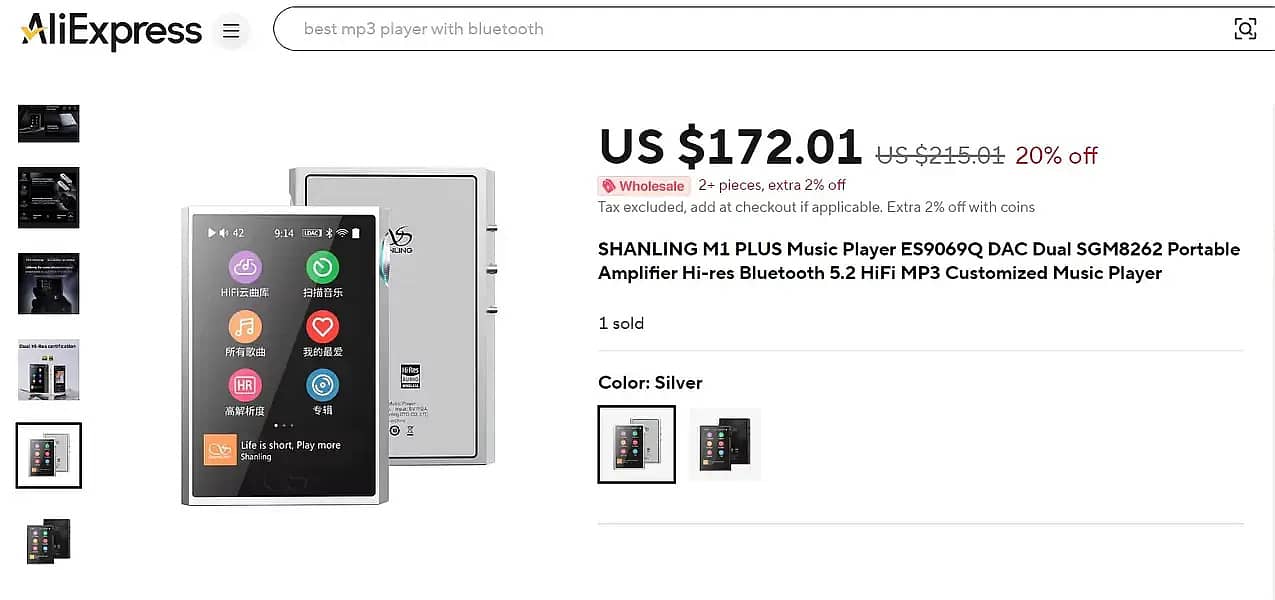 Shanling M1 Plus-Shanling Case (Brand New) Price Dropped 17