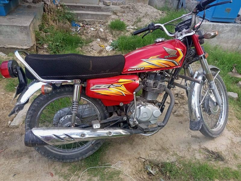 Honda 125 Red colour 3