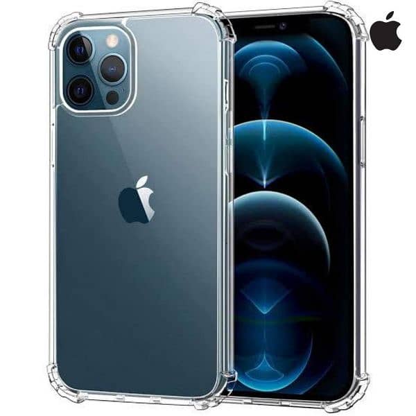 Transparent Mobile Cover - Model: iPhone 12, Iphone 12 Pro Max 1