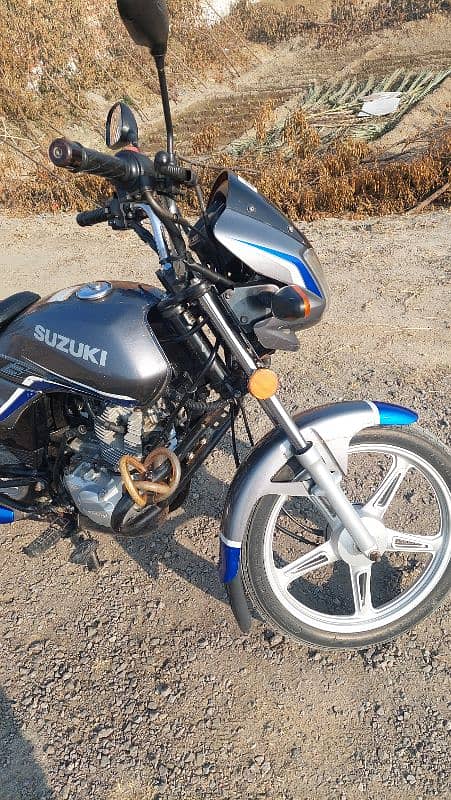 Suzuki GD110S 2019 Model Grey Color 8