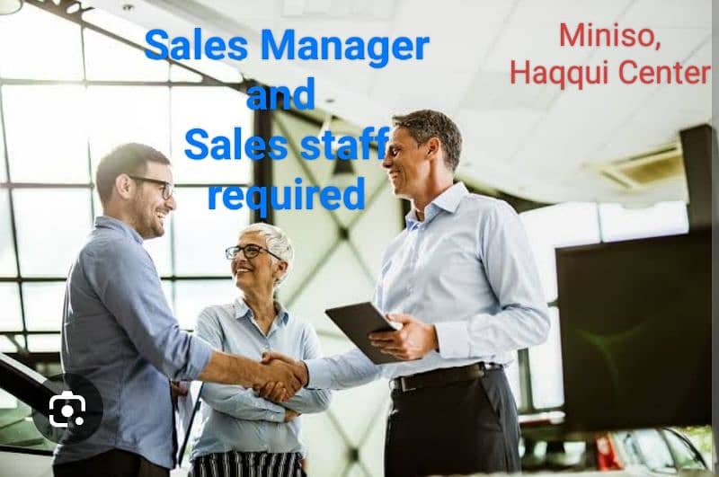 store Sales Manager and Sales staff 0