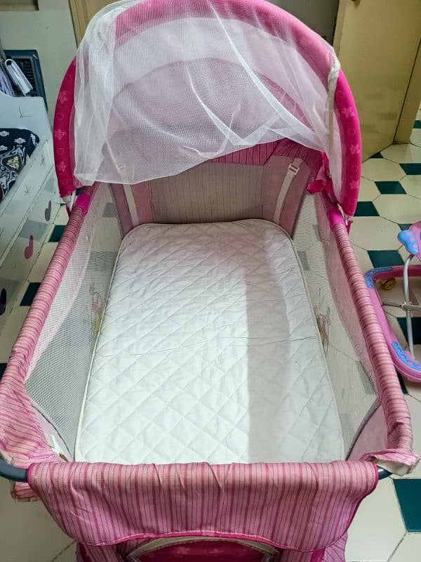 multifunction baby cot crib and walker 5