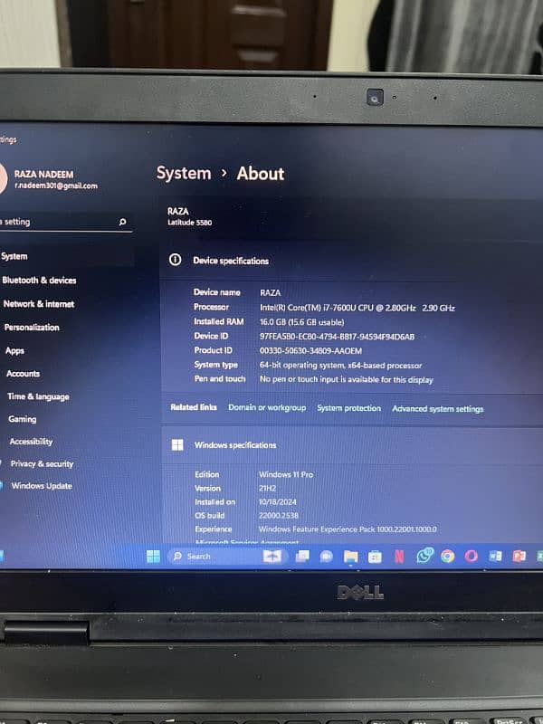 Dell Latitude 5580 1