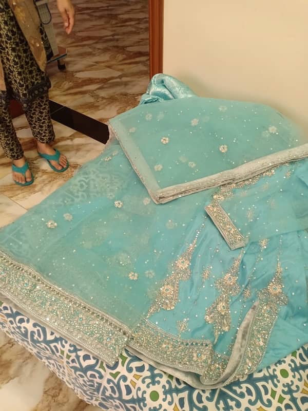 gharara and pouch for bride 0