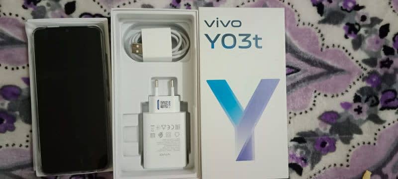 Vivo Y03t 8(4+4gb) 128gb just 2 days used. 3