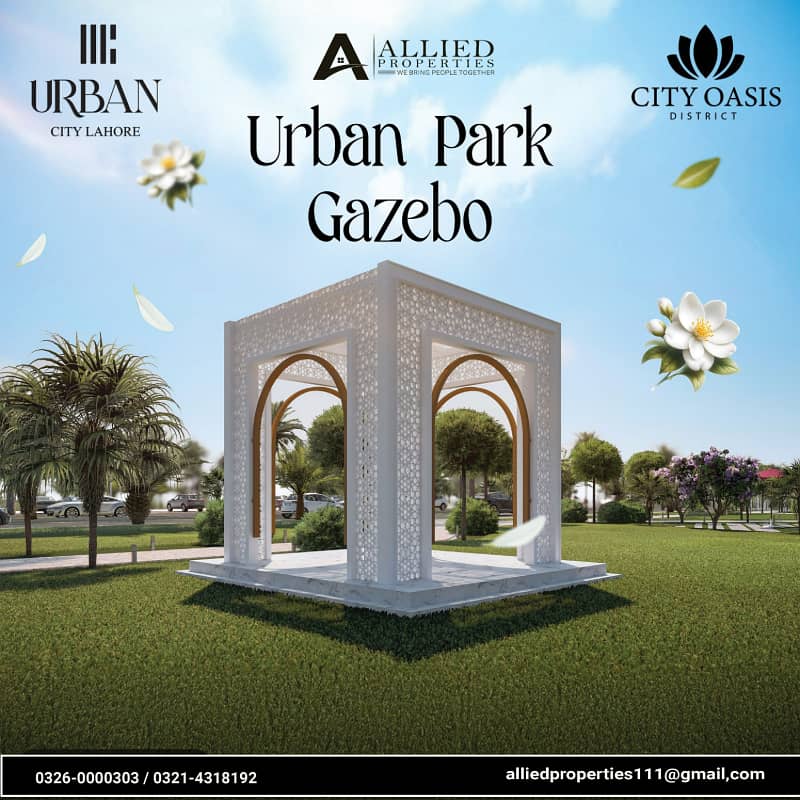 5 MARLA PLOTS FOR SALE URBAN CITY LAHORE 1