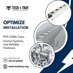 Cable Tray | Perforated, Ladder, Duct | Unistruts | Fasteners