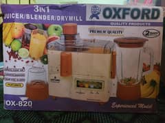 3 in 1, Juicer, Blender, Drymill (Glass)