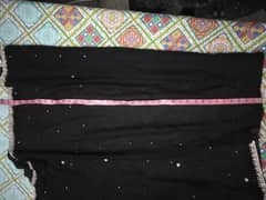 Black chiffon Sarree