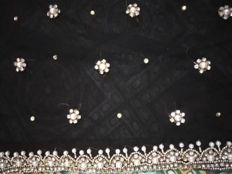 Black chiffon Sarree 9