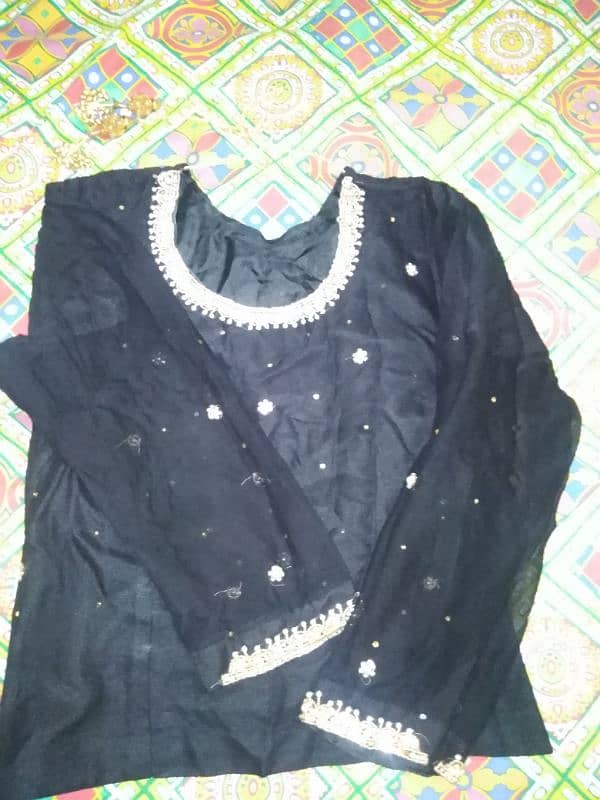 Black chiffon Sarree 14