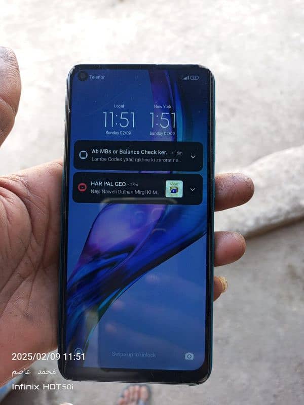 Redmi note 9 simple 6/128 non pta 0