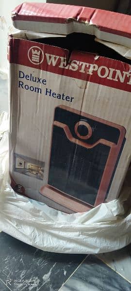 Westpoint Fan Heater WF-5143 Deluxe Golden 1