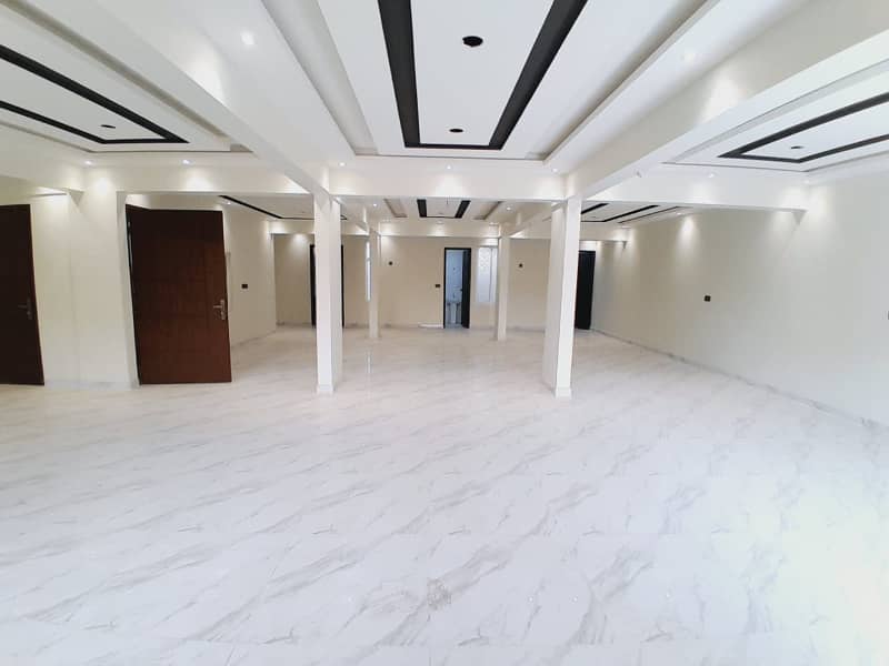 BRAND NEW OFFICE FOR RENT IN GULSHAN-E-IQBAL 13D2 NEAR ABRAR MASJID, 0