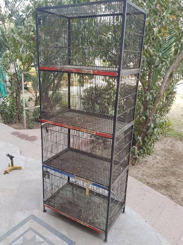 4 portion birds Cage 0