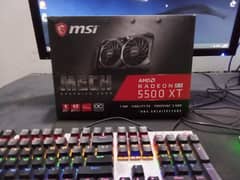 Rx 5500 xt msi sealed card overclock edition.