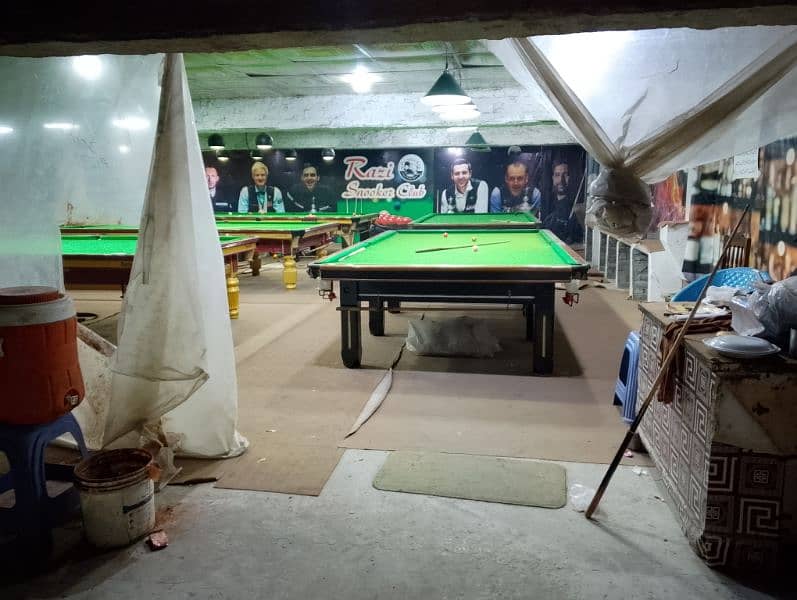 Running snooker club for sale 5