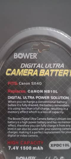 Digital Ultra Camera Batteries