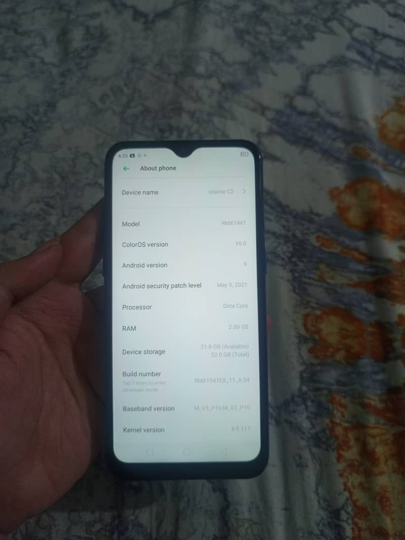 Realme C2 2gb 32gb dual sim 4g pta approve 1