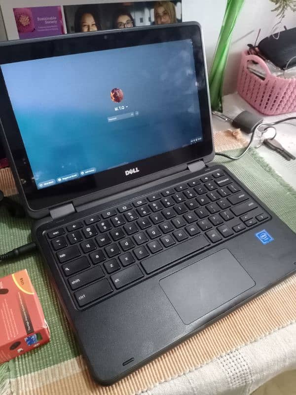 chrome book+360 rotate+touch screen and Play store 7