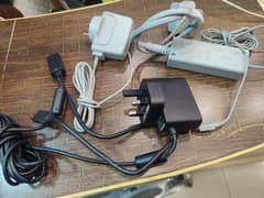 Kinect Adapter, Wii U gamepad adapter, Nintendo 3ds adapter.