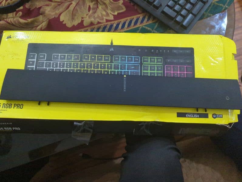 Corsair's k55 RGB pro Keyboard 3