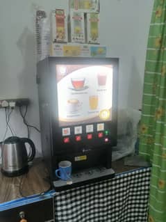 four flavour coffee vending machine