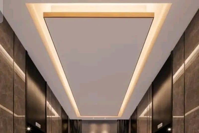 2x2 Gypsum Ceiling, PVC Ceiling, POP Ceiling, 4x8 Ceiling, Fancy Walls 3