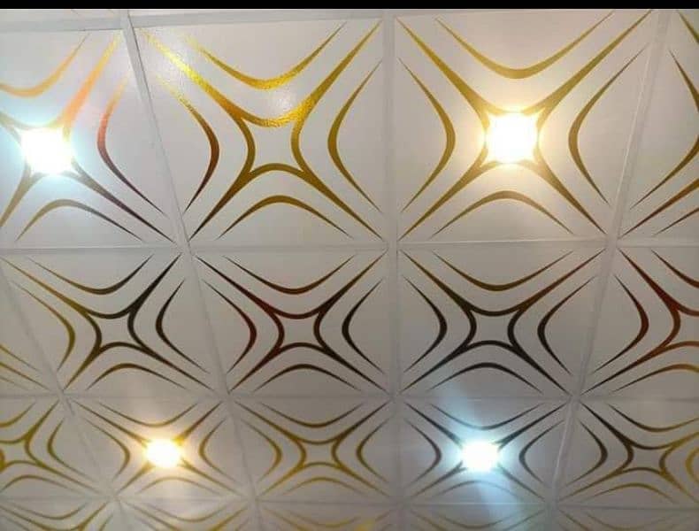 2x2 Gypsum Ceiling, PVC Ceiling, POP Ceiling, 4x8 Ceiling, Fancy Walls 17