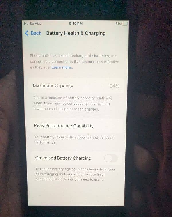 iphone 8 256gb battery 94% non pta 2