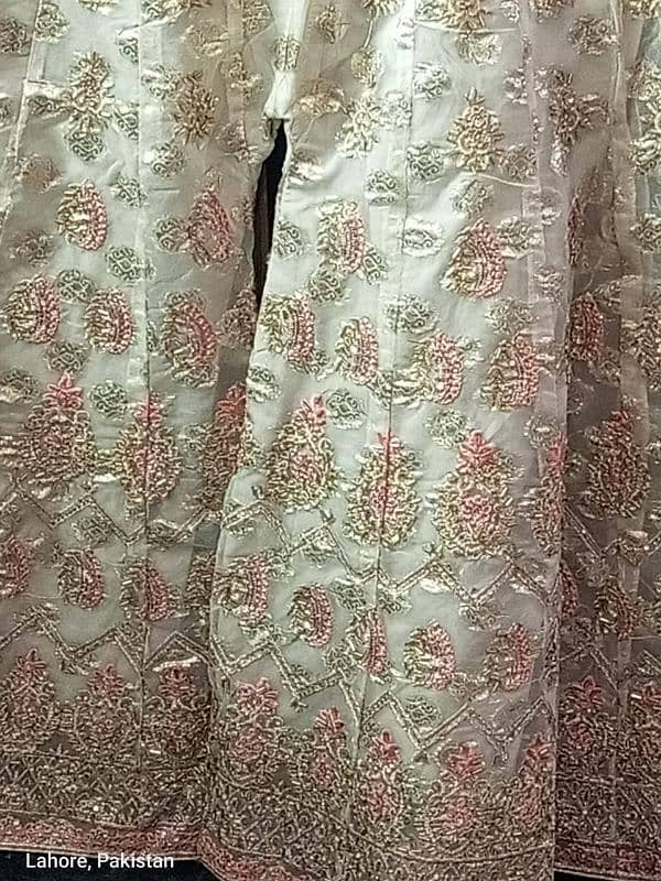 Frock with sharara fancy full work 1