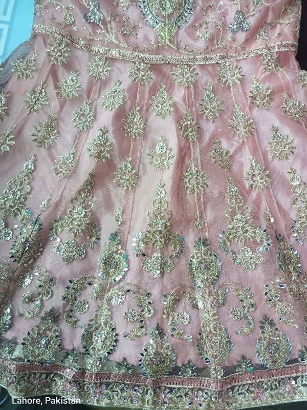 Frock with sharara fancy full work 3