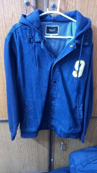 Breakout Denim Hodded Jacket XL 1