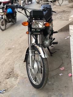 125 honda black colour