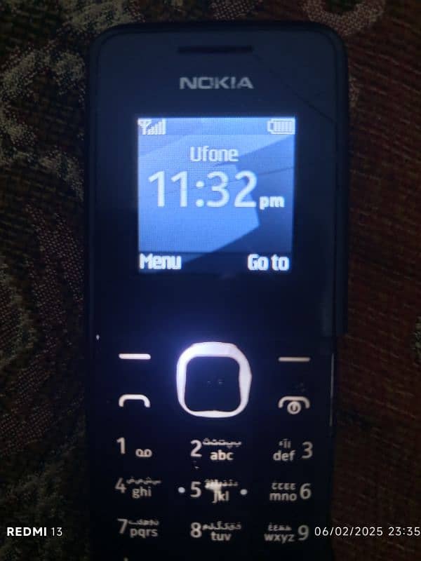 nokia 105 orignal phone 9.5 by 10 0