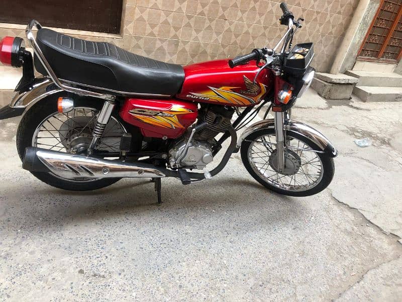 CG 125.2021 model full new condition. 4