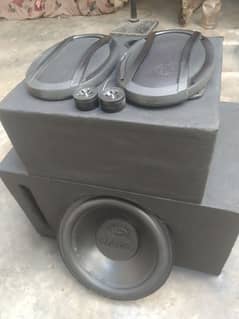 woofer good condition sound quality okay