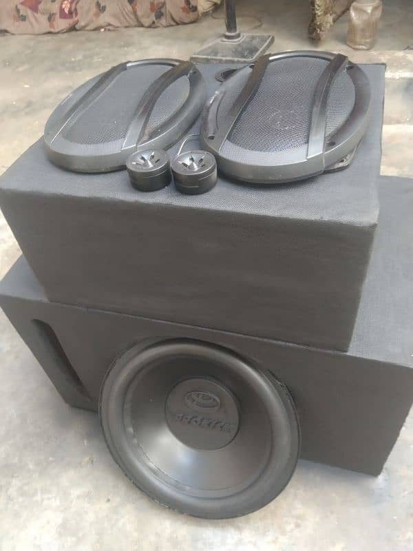 woofer good condition sound quality okay 0